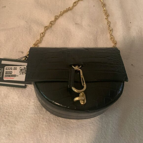 Zac Posen Handbags - Zac Posen Iconic Eartha Leather Top Handle Black Crossbody Handbag